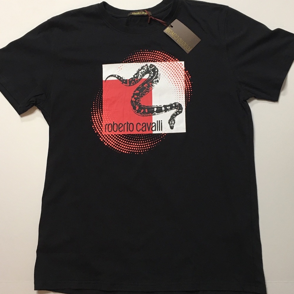 🔥🐍Roberto Cavalli T-shirt size XL.